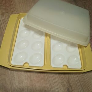 Vintage Tupperware Deviled Eggs Container